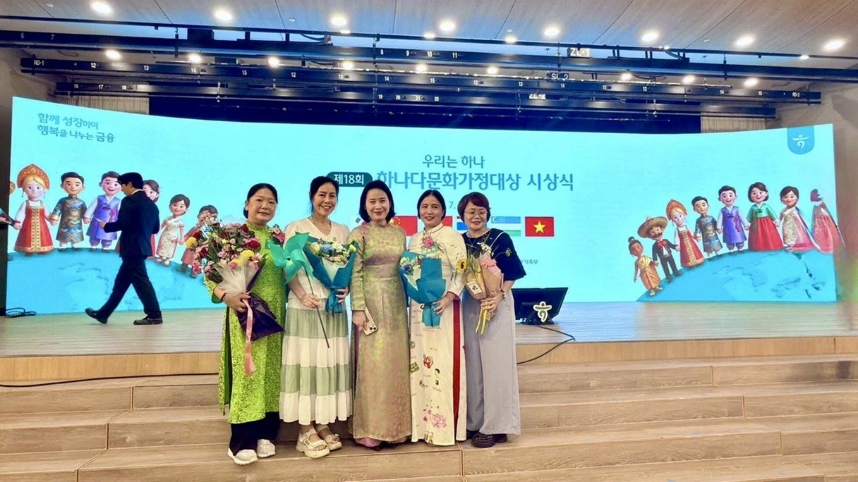 Gia đình đa văn hóa Việt - Hàn, những nhịp cầu gắn kết tình hữu nghị Việt Nam-Hàn Quốc