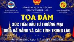 Tọa đàm Xúc tiến đầu tư thương mại giữa thành phố Đà Nẵng và các tỉnh Trung Lào