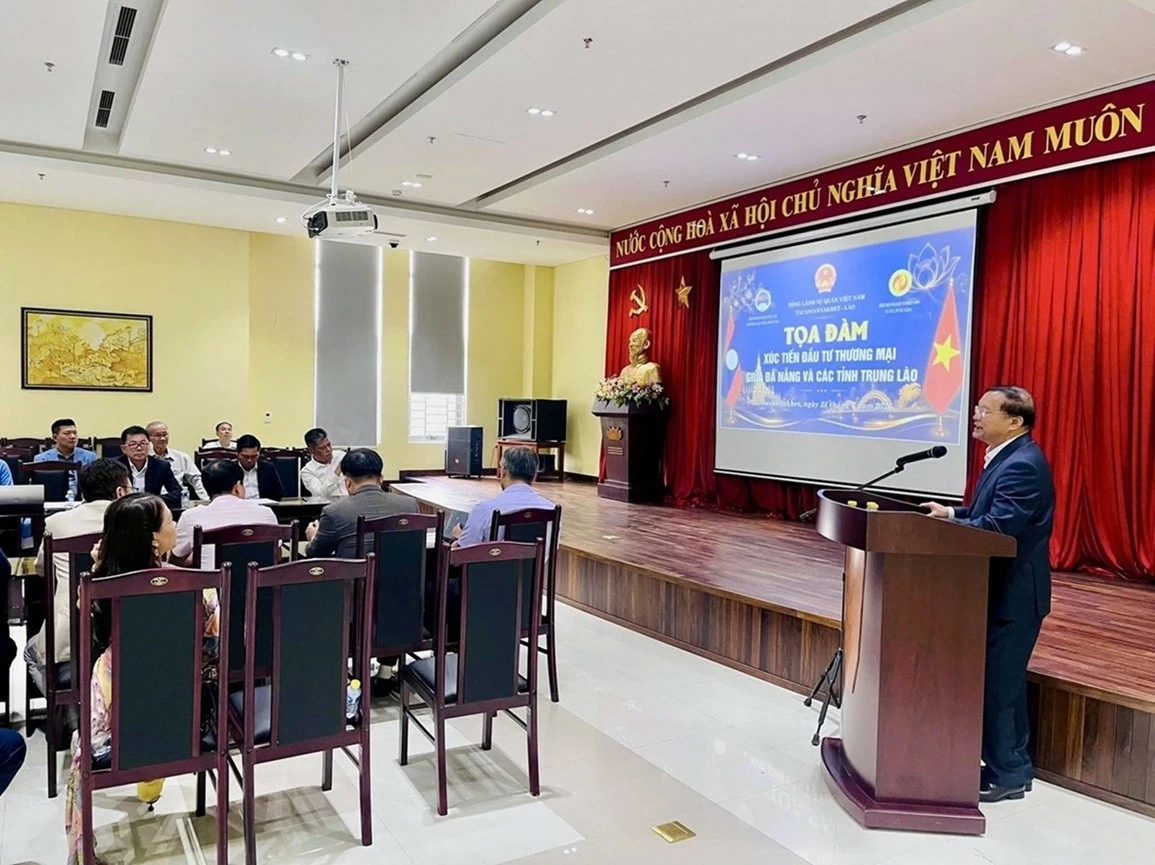 Tọa đàm Xúc tiến đầu tư thương mại giữa thành phố Đà Nẵng và các tỉnh Trung Lào