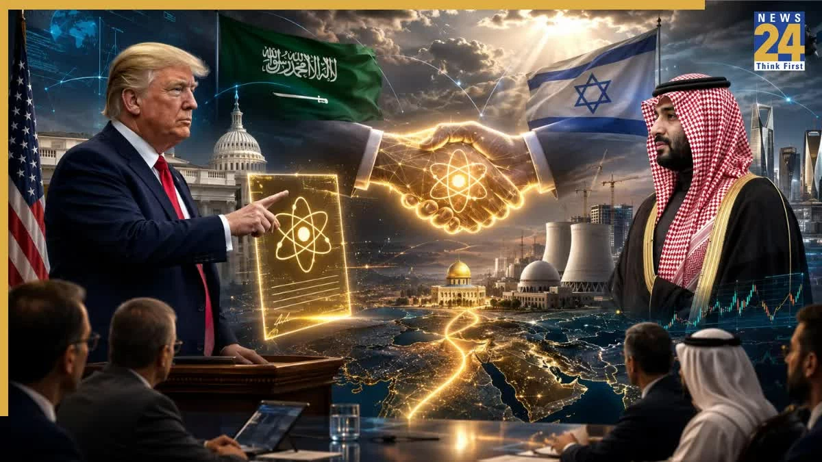 Vì đồng minh Israel, Tổng thống Mỹ Donald Trump ra điều kiện cho thoả thuận hạt nhân với Saudi Arabia Vì đồng minh Israel, Tổng thống Mỹ Donald Trump ra điều kiện cho thoả thuận hạt nhân với Saudi Arabia