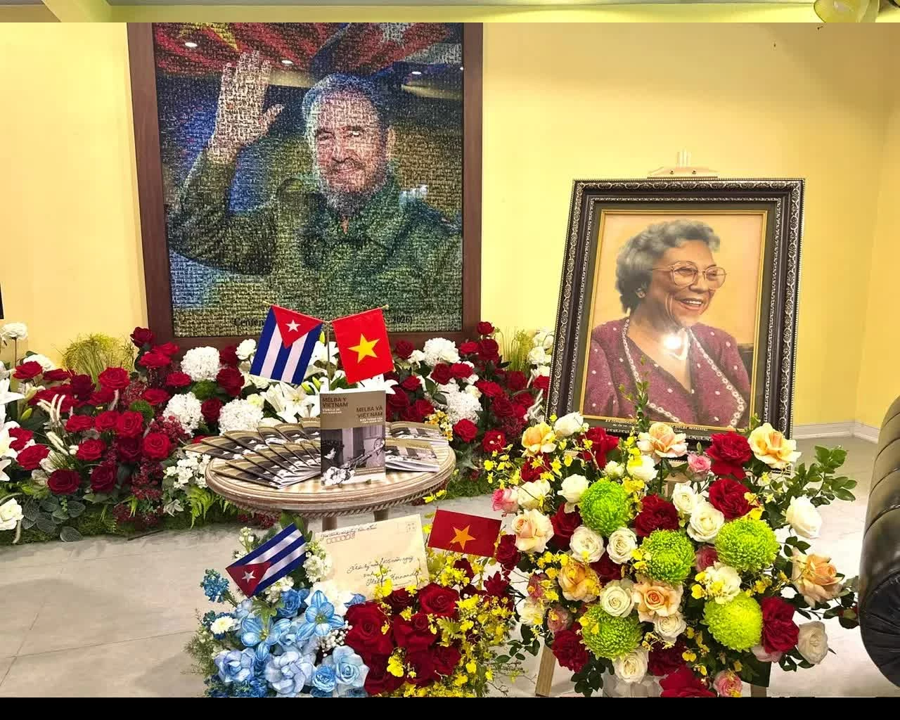Ký ức về ‘Mami Melba’ sống lại cùng nhiều thế hệ Việt Nam-Cuba ‘Mami Melba’ sống mãi trong ký ức nhiều thế hệ bạn bè Việt Nam-Cuba