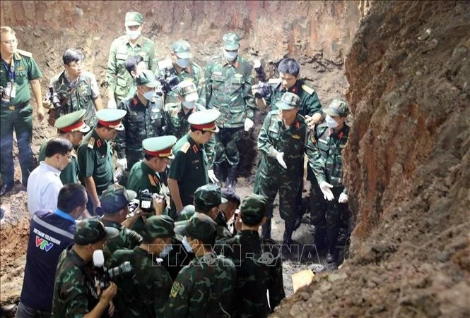 Đại tướng Phan Văn Giang tri ân các anh hùng, động viên lực lượng làm nhiệm vụ tìm kiếm, quy tập hài cốt liệt sĩ
