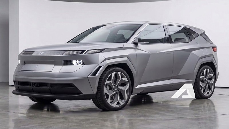 Hyundai Kona thế hệ mới hé lộ thiết kế hoàn toàn mới