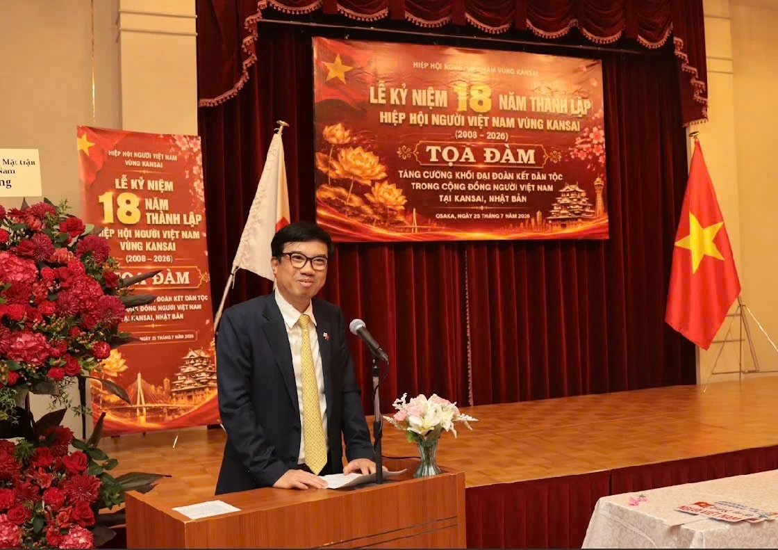 Tăng cường khối đại đoàn kết dân tộc trong cộng đồng người Việt Nam tại Kansai- Ảnh 1.