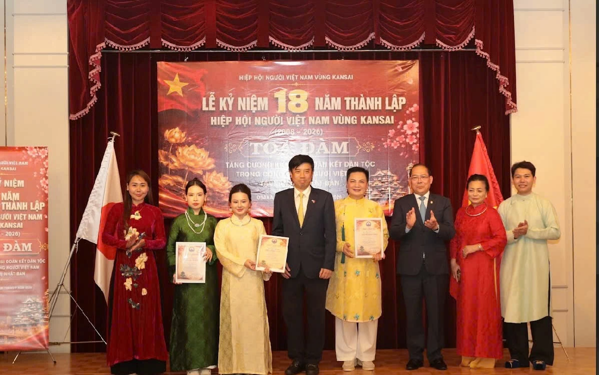 Người Việt vùng Kansai: Lan tỏa tinh thần đại đoàn kết dân tộc, tri ân các anh hùng liệt sĩ và hướng về đồng bào vùng lũ