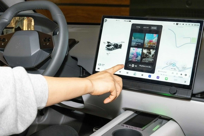 Khoang lái Hyundai Kona thế hệ mới cũng được kỳ vọng thay đổi theo hướng hiện đại và tối giản.