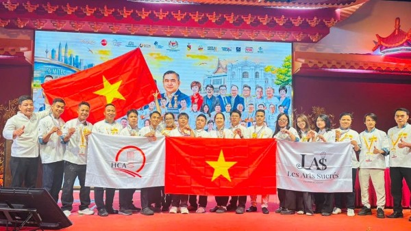 Đội tuyển Hội Đầu bếp Hà Nội giành 37 huy chương, 9 cúp Vàng tại GCCM 2026