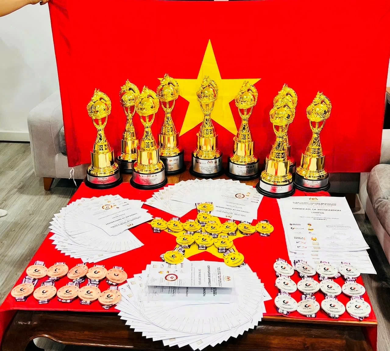 Đội tuyển Hội Đầu bếp Hà Nội giành 37 huy chương, 9 cúp Vàng tại GCCM 2026