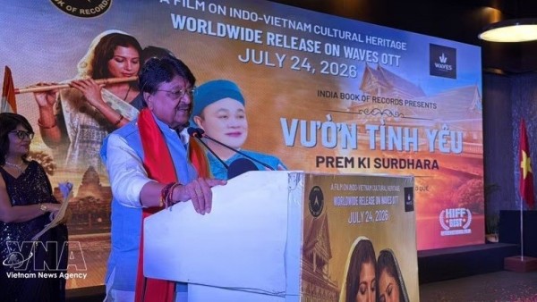 Film inspired by Vietnamese Quan Ho folk singing debuted worldwide on WAVES