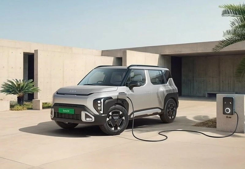 Syros EV là mẫu ô tô điện thứ hai do Kia lắp ráp tại Ấn Độ, sau Carens Clavis EV.