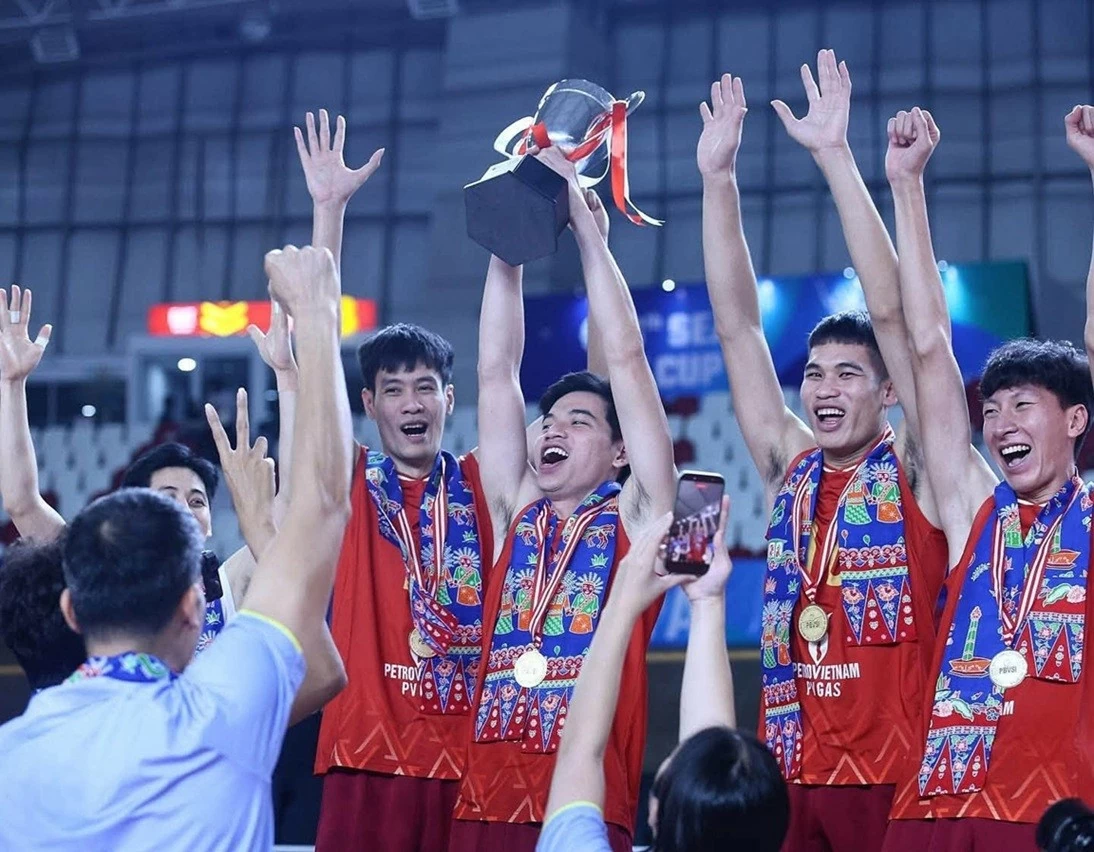 Đội tuyển bóng chuyền nam Việt Nam vô địch Đông Nam Á năm 2026