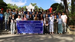 Đoàn cán bộ, giáo viên, học sinh tỉnh Khammouane (Lào) tham quan, giao lưu văn hóa và trao đổi tại tỉnh Quảng Trị