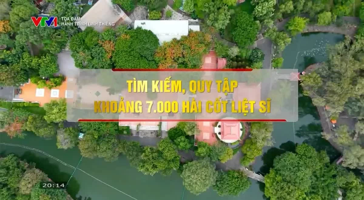 Mục tiêu đến ngày 27/7/2027, chiến dịch sẽ tìm kiếm quy tập khoảng 7.000 hài cốt liệt sĩ, lấy mẫu khoảng 230.000 phần mộ chưa xác định được thông tin, giám định ADN khoảng 18.000 mẫu. (Nguồn: VTV)