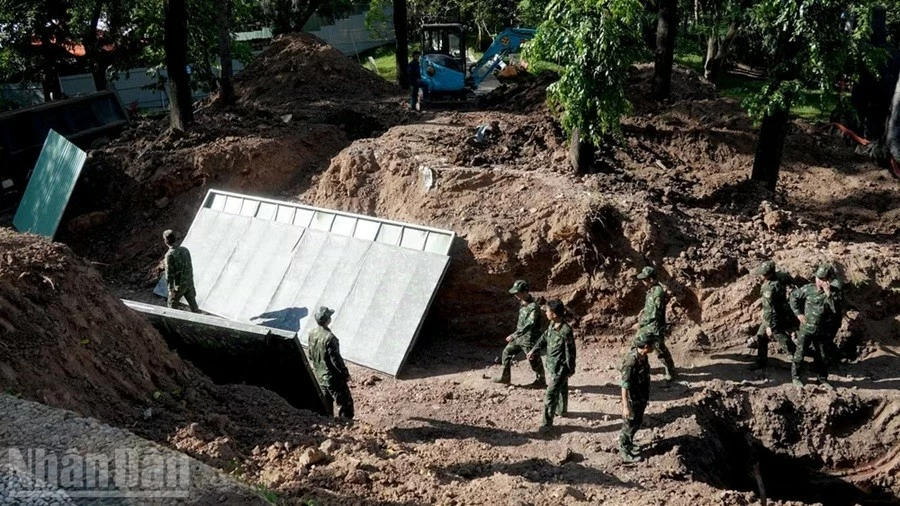 Thành phố Hồ Chí Minh đã quy tập được 125 bộ hài cốt liệt sĩ tại Công viên Lê Thị Riêng