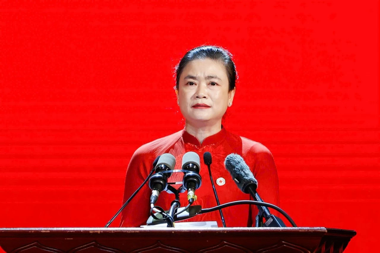 Đồng chí Đỗ Thị Thu Thảo, Chủ tịch Hội Chữ thập đỏ Việt Nam khóa XI tiếp tục được bầu giữ chức Chủ tịch Hội Chữ thập đỏ Việt Nam khóa XII, nhiệm kỳ 2026-2031.