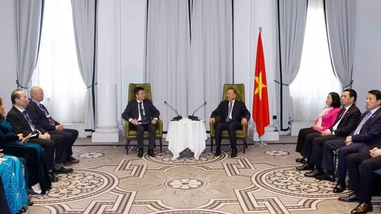Tổng Bí thư, Chủ tịch nước Tô Lâm tiếp trí thức, nhà khoa học tiêu biểu người Việt Nam tại Australia