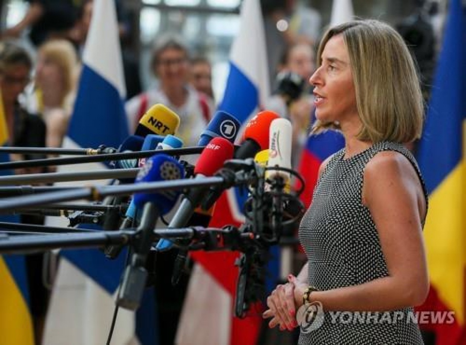 EU sẽ nhóm họp phiên đặc biệt về Triều Tiên eu se nhom hop phien dac biet ve trieu tien