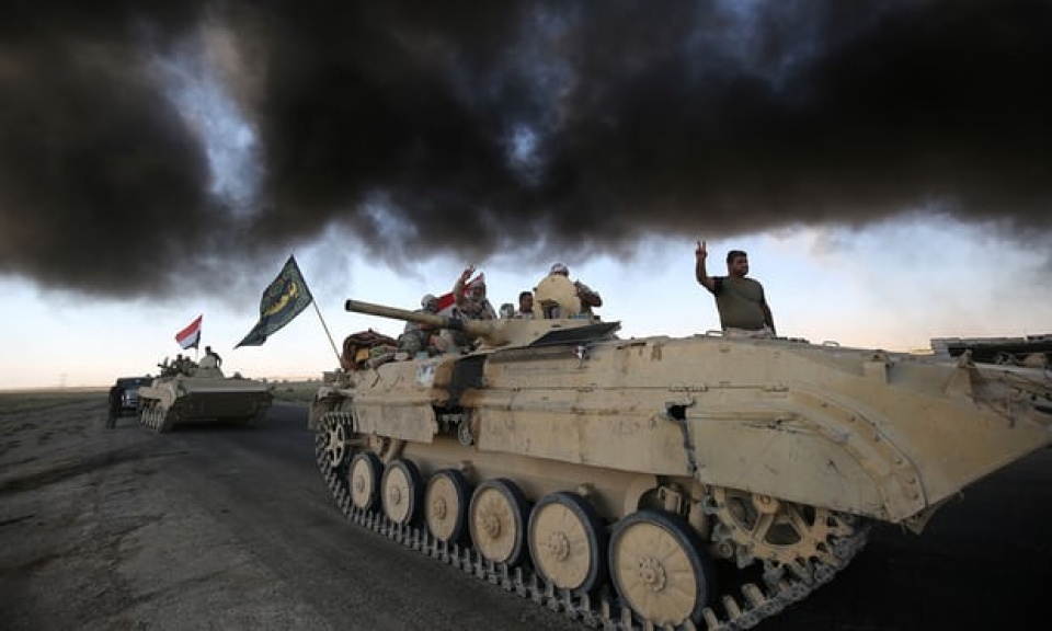 thanh tri cuoi cung cua is o mien bac iraq duoc giai phong