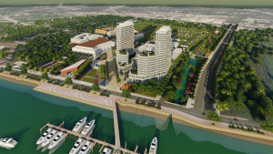 Phối cảnh Khu thương mại, dịch vụ, du lịch Mỹ Thuận Phối cảnh Khu thương mại, dịch vụ, du lịch Mỹ Thuận