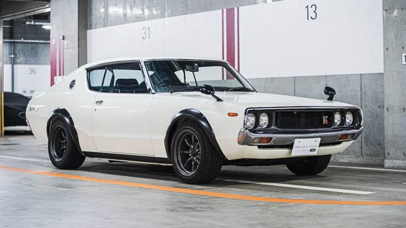 7. Nissan Skyline GT-R 1973 (430.000 USD)