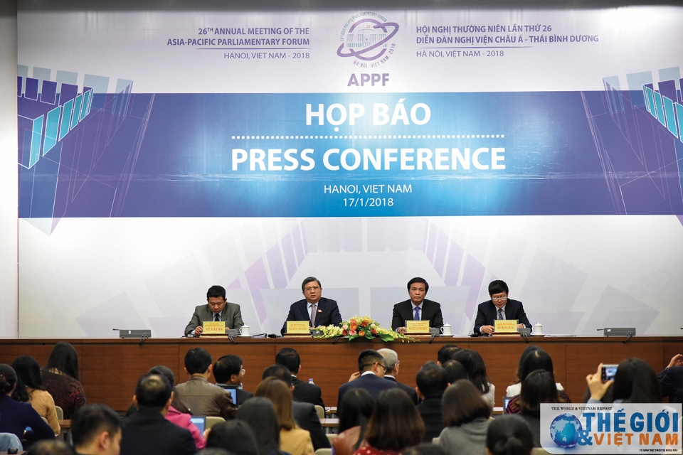 APPF-26: Phát huy kết quả của APEC trên kênh nghị viện appf 26 phat huy ket qua cua apec tren kenh nghi vien