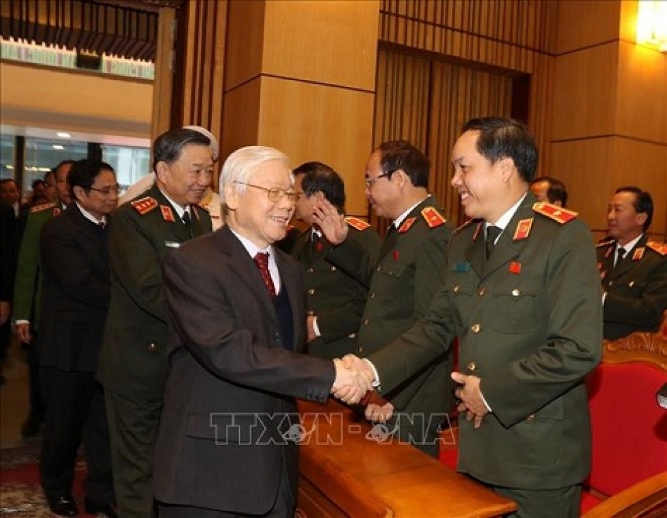 tong bi thu chu tich nuoc du hoi nghi cong an toan quoc