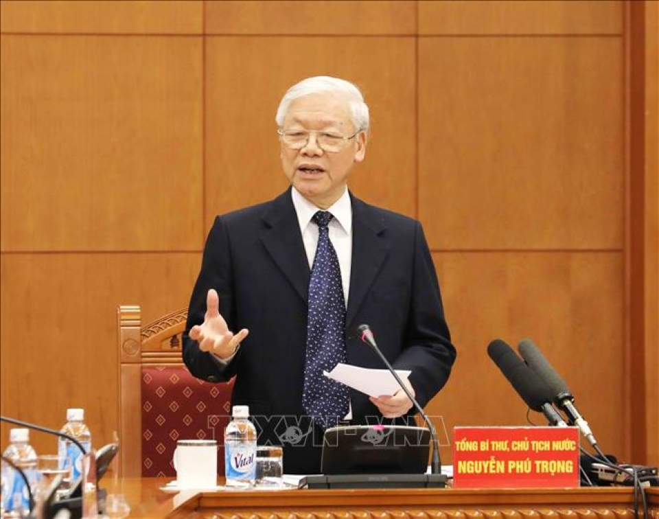 tong bi thu chu tich nuoc tiep tuc tung buoc hoan thien cuong linh ly luan ve chu nghia xa hoi