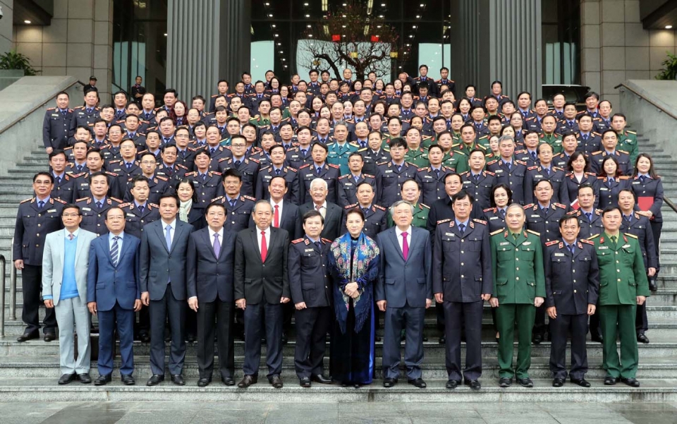 chu tich quoc hoi du hoi nghi trien khai cong tac cua nganh kiem sat nhan dan