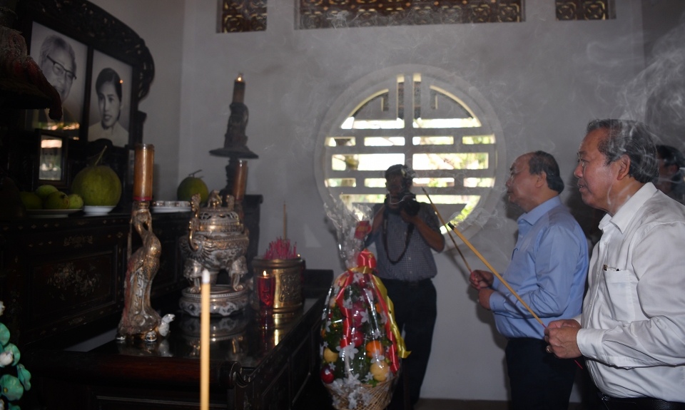 Thủ tướng tưởng nhớ các đồng chí nguyên lãnh đạo Đảng, Nhà nước, Chính phủ đã từ trần tin nhap 20190113210812