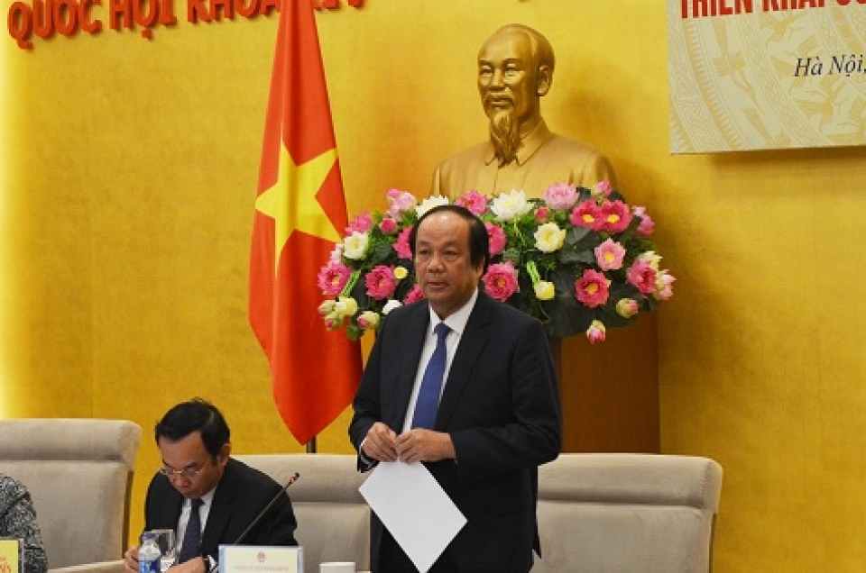 hoi nghi trien khai cong tac phoi hop giua bon van phong trung uong