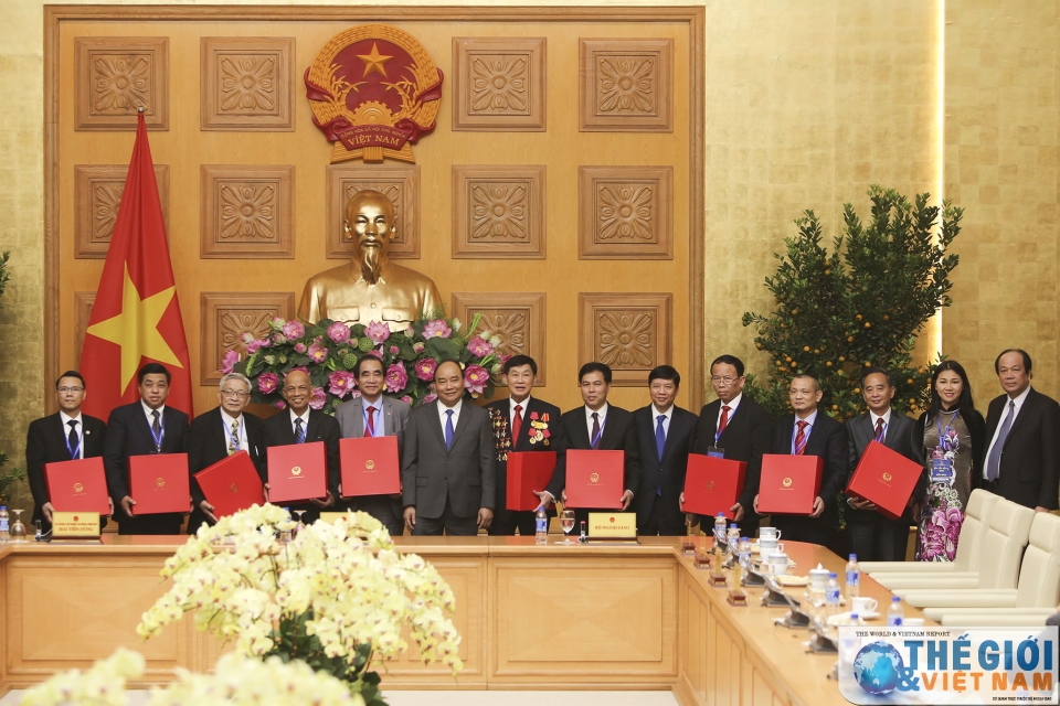 thu tuong nguyen xuan phuc gap mat kieu bao du xuan que huong 2019