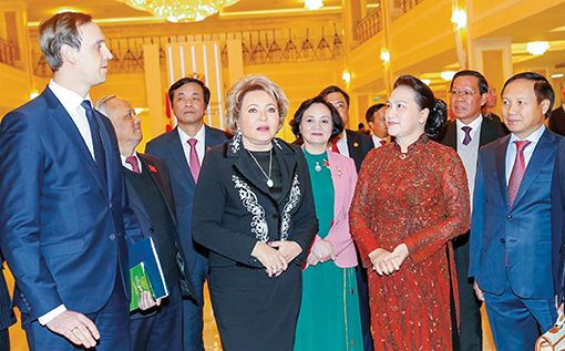 Đối tác chiến lược toàn diện Việt Nam - Liên bang Nga: Tiếp nối truyền thống, vững bước tương lai doi tac chien luoc toan dien viet nam nga tiep noi truyen thong vung buoc tuong lai