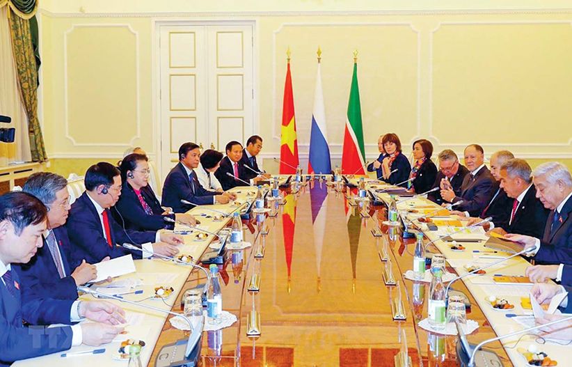 cau noi that chat quan he doi tac chien luoc toan dien