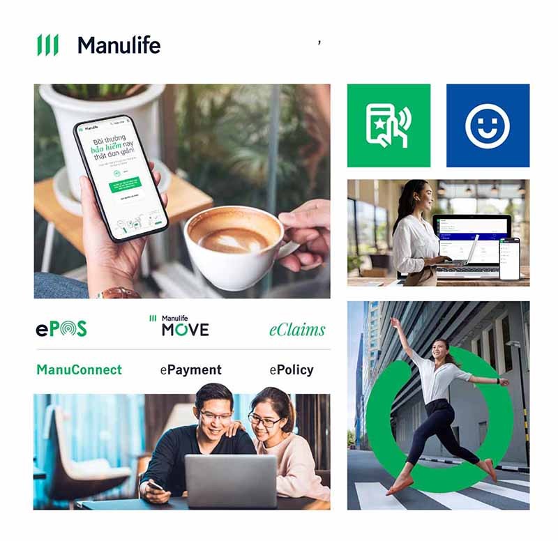 Các giải pháp số hóa của Manulife Việt Nam Các giải pháp số hóa của Manulife Việt Nam