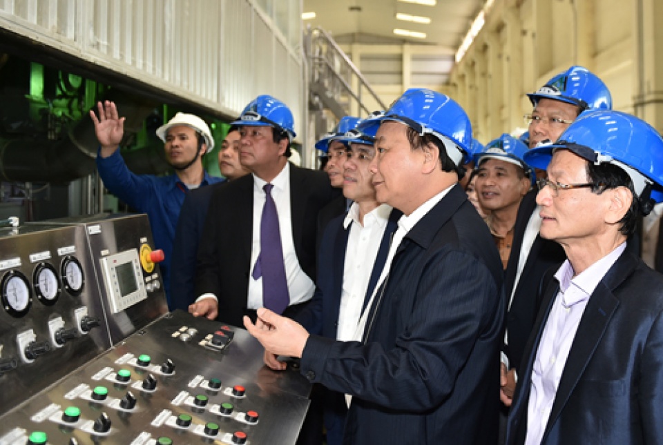 thu tuong luu y nha may giay o tuyen quang giu gin nguon nuoc song lo