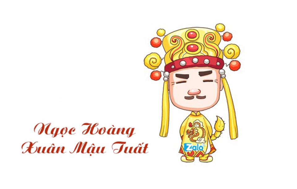 Ngọc Hoàng năm Mậu Tuất ngoc hoang nam mau tuat