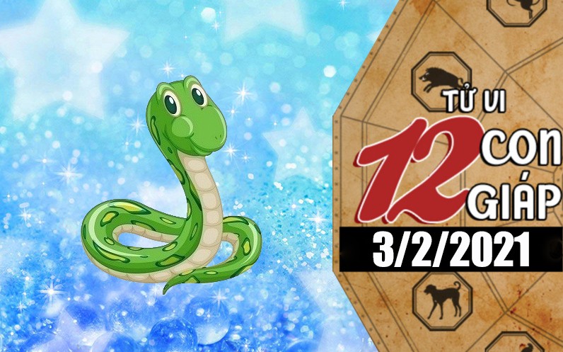 Tử vi hôm nay - Xem tử vi vui 12 con giáp ngày 3/2: Tuổi Tỵ tình duyên đẹp, tuổi Mão mọi việc không thuận Tử vi hôm nay - Xem tử vi vui 12 con giáp ngày 3/2: Tuổi Tỵ tình duyên đẹp, tuổi Mão mọi việc không thuận