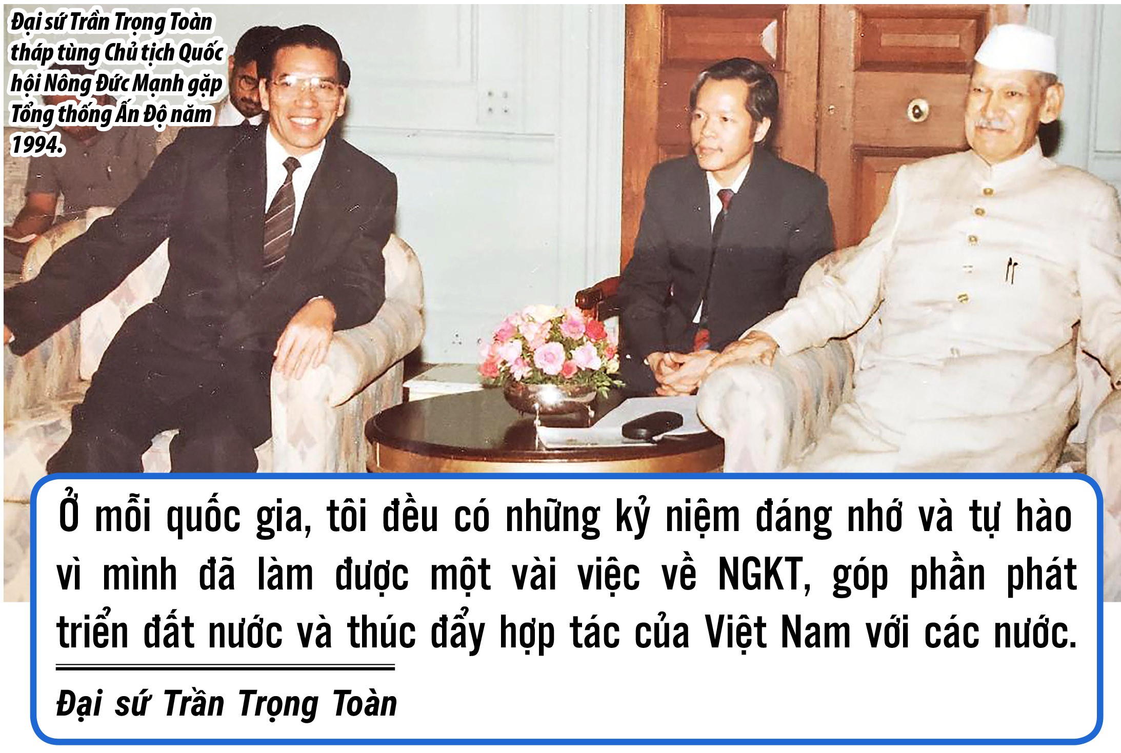 Khi Đại sứ 'tác chiến' trên 'mặt trận' kinh tế