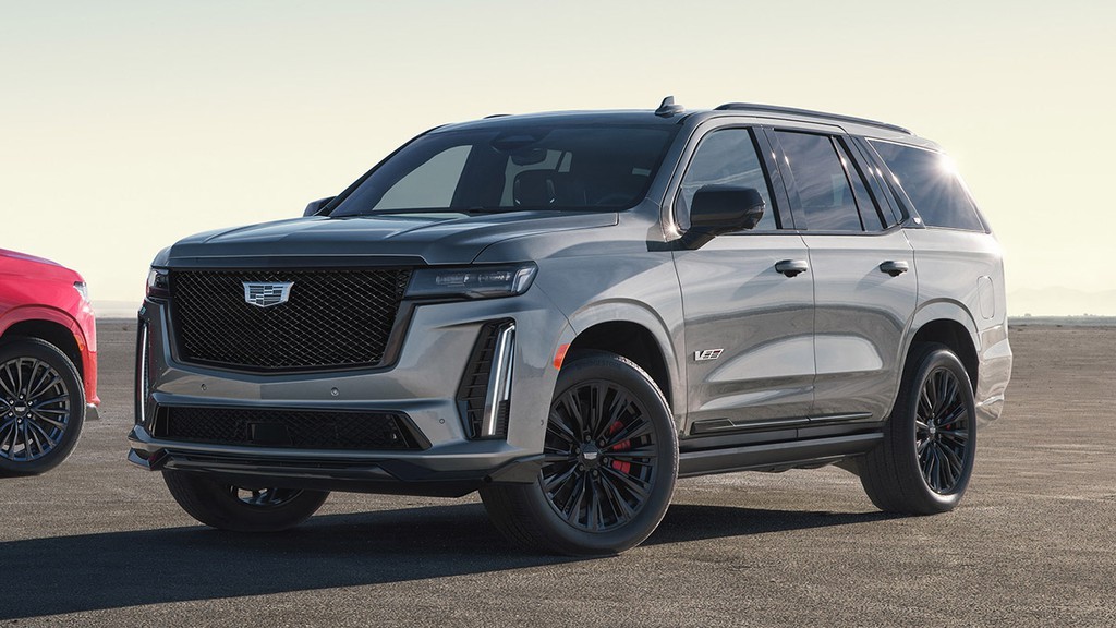 Cận cảnh SUV 'khủng long' Cadillac Escalade V-Series 2023 đầu tiên trong lịch sử