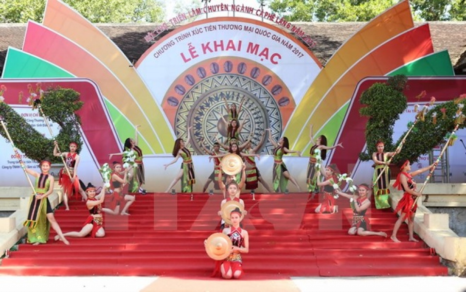 hon 700 gian hang tham gia trien lam ca phe buon ma thuot