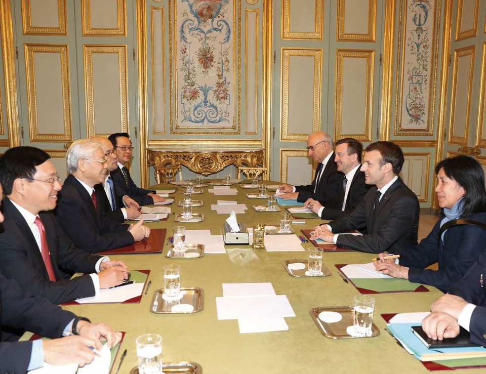 giai doan moi trong quan he viet phap