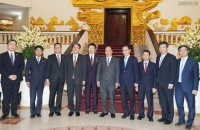 Thủ tướng Nguyễn Xuân Phúc tiếp Thống đốc tỉnh Chiba (Nhật Bản)