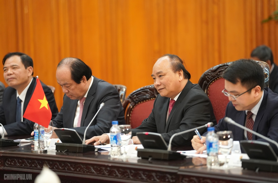 Thủ tướng Nguyễn Xuân Phúc hội kiến với Quốc vương Brunei Hassanal Bolkiah thu tuong nguyen xuan phuc hoi kien voi quoc vuong brunei hassanal bolkiah