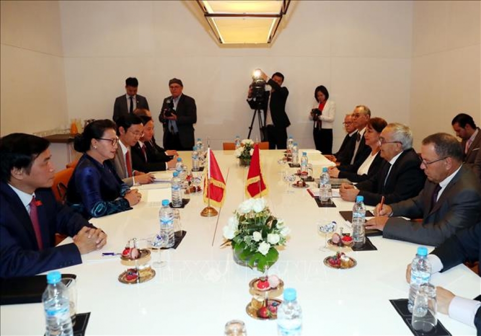 chu tich quoc hoi nguyen thi kim ngan tiep chu tich hoi huu nghi morocco viet nam