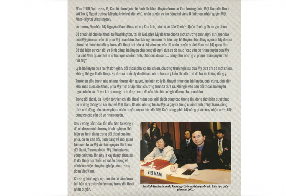 ĐẠI SỨ KỂ CHUYỆN. Những cuộc đấu trí của ông Nguyễn Cơ Thạch ở Liên hợp quốc và kỷ niệm về chiếc tất thủng lỗ