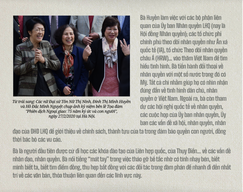 ĐẠI SỨ KỂ CHUYỆN. Những cuộc đấu trí của ông Nguyễn Cơ Thạch ở Liên hợp quốc và kỷ niệm về chiếc tất thủng lỗ