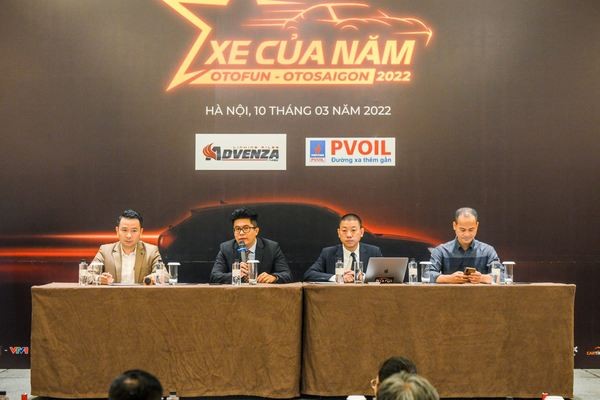 Chính thức mở cổng bình chọn Xe của năm 2022 trên phạm vi toàn quốc