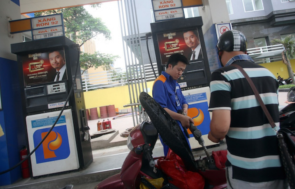 cong bo gia co so mat hang xang dau