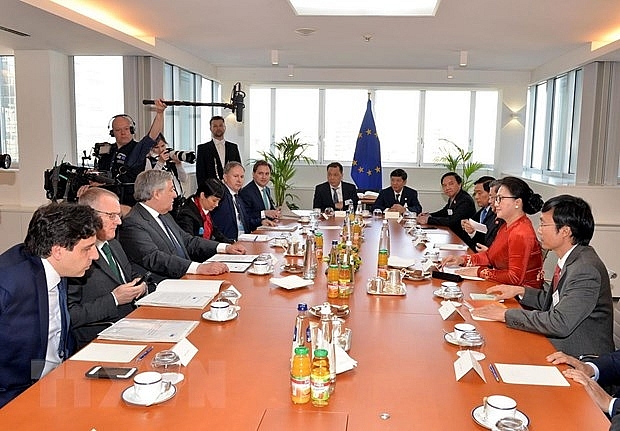 chu tich quoc hoi nguyen thi kim ngan hoi dam voi chu tich nghi vien chau au