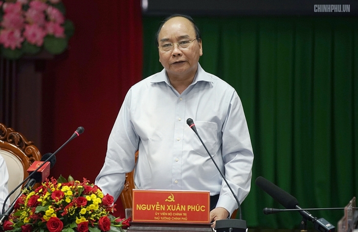 Thủ tướng Nguyễn Xuân Phúc làm việc với lãnh đạo tỉnh Sóc Trăng
